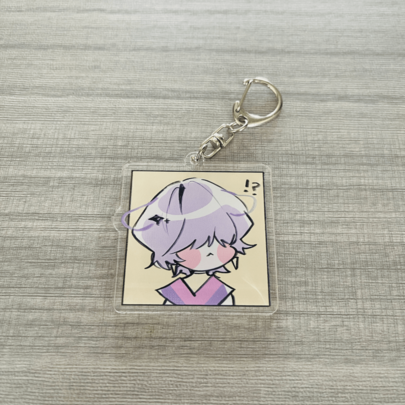 1 قطعة حامل أكريليك بارتفاع 6 سم مفتاح سلسلة ديكور المكتب والمنزل، تميمة سلسلة مفاتيح للحقيبة الظهر، هدية أنمي لأصدقاء عيد الأضحى والتخرج، صيادو الشياطين K-Pop