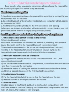 AOC ACD3521 Fashionable Bluetooth Earphones With Butterfly Earphone Accessories, Clip-On Earphones, AI Smart Translation Earphones, Touchscreen, Multifunctional Color Screen, Multilingual, HIFI Sound Quality, Business, Learning, Translation, Music, Gaming, Sports, No Ear Piercing, Fashionable Earrings, Women's Gift