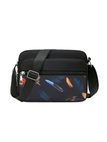 Solid Color Small Shoulder Bag, Multi Compartment Square Messenger Bag Commuting Fanny Pack, Versatile Mobile Coin Purse Retro Crossbody Bag, Lightweight Mini Satchel Purse Casual All-Match Storage Bags For Outdoor Travel