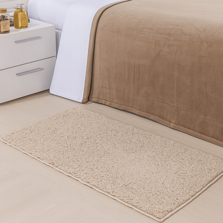 Classic Oasis Non-Slip Soft Luxury Carpet Runner For Hallway And Bedside Decoration - Champagne - View 9
