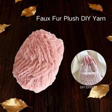 1 peça de 100 gramas de fio supermacio, colorido, grosso e fofo, para tricô e crochê, chapéu, cachecol, cobertor, bolsa