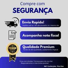 Camisetas Plus Size KIT 2 PROMOÇÃO G6 G5 G4 G3 G2 G1 100% Algodão Masculino Oversized Básica Lisa - Preto e Verde Militar - Visão 7
