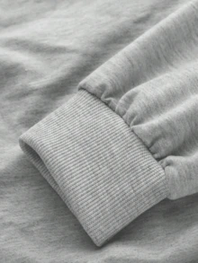 Tween Girl Graphic Print Thermal Lined Hoodie Sweatshirt, Warm & Comfortable For Autumn/Winter