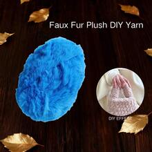 1 peça de 100 gramas de fio supermacio, colorido, grosso e fofo, para tricô e crochê, chapéu, cachecol, cobertor, bolsa