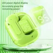 Original T2 Transparent Wireless Bluetooth Earphones, Hi-Fi Sound Quality, High-Grade Bluetooth 5.3, Compatible With All Smartphones - Multicolor - View 10