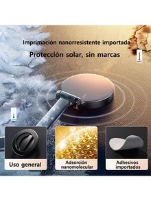 Soporte Magnético Para Coche Estable Antichoque Plegable,Soporte Magnetico Para iPhone, Galaxy, Celulares, Elegante Soporte Para Automovil - Plateado - Ver 5