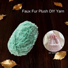 1 peça de 100 gramas de fio supermacio, colorido, grosso e fofo, para tricô e crochê, chapéu, cachecol, cobertor, bolsa