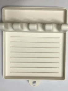 3pcs Kitchen Spatula Rack, Spoon/Chopsticks/Lid Storage Pad, Multi-Functional Household Storage Rack, 4 Card Slot Stove Appliance Bracket Easy To Clean, With Hanging Holes For Hanging And Draining, Multi-Functional Kitchen Storage Rack - Spatula, Spoon And Lid Hanging Rack | Household And Camper Countop Storage Rack, Practical Hook (Color Random)