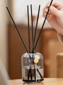 200ml White Tea Rainy Garden Aroma Diffuser, Unique Design Fragrance Rattan Diffuser, Natural Plant Essential Oil Blend, Home Decor Scent, Long-Lasting Aroma, Indoor Rattan Diffuser, Ideal For Wedding Gifts, Birthday, Valentine's Day, Christmas, Parties, Bedroom, Living Room, Office