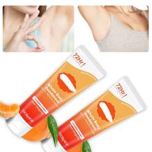 2pcs Orange Flavored Deodorant - Adds A Fresh Scent Of Tangerine, Invisible Cream Tube - 72-Hour Odor Control - Suitable For All Skin Types, Aluminum-Free, And Baking Soda-Free - trái cam - Xem 6