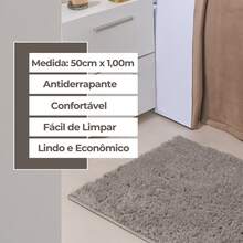 Classic Oasis Non-Slip Soft Luxury Carpet Runner For Hallway And Bedside Decoration - 灰色 - 查看 5