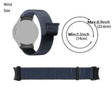 20mm Elastic No Gap Nylon Band Compatible With Samsung Galaxy Watch 7/6/4/Classic/5 Pro 44mm 40mm 43mm 47mm 42mm 46mm,Breathable Nylon Loop Bracelet Compatible With Galaxy Watch 7 20mm Watch Strap Smartwatch Accessories,Women Men