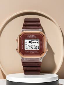 This Unicorn-Shaped Small Square Electronic Watch Is Suitable For Students To Wear, And It Is A Multi-Functional Sports Digital Watch. It Is Very Suitable As A Commemorative Gift For Graduation Season, And Can Also Be Used As A Gift For Halloween, Christmas, Children's Day, Mother's Day And Other Festivals. - Multicolor - View 15