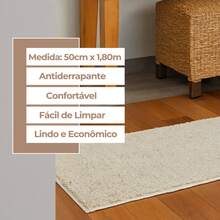 Classic Oasis Non-Slip Soft Luxury Carpet Runner For Hallway And Bedside Decoration - 香檳色 - 查看 7