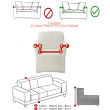 1pc Sherpa Fleece Fabric Pet Anti-Dirty Sofa Cover, Plush Jacquard Teddy Fleece, Multi-Color, Thick Jacquard Fleece Sofa Cover Suitable For 1/2/3/4 Seat Sofa, Autumn/Winter - Multicolor - View 14