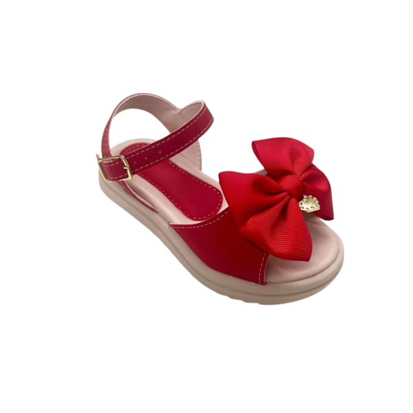 Sandália Infantil Feminina com Laço – Conforto e Estilo para Meninas
