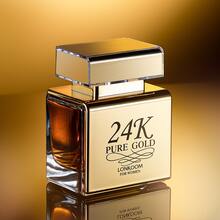 LONKOOM 2LONKOOM 24K PURE GOLD EAU DE PARFUM: 100ml Luxury Bottle | Refreshing Sweet Fruity Fragrance For Women | Ideal For Daily Wear, Travel & Gifting |Perfect Gift For Birtheday, Wedding Andother Festivals - 金色 - 查看 4