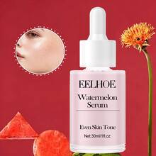 EELHOE Watermelon Nicotinamide Facial Serum - & Brightening Face Essence With Vitamin C, Fragrance-Free For All Light Beige Types, Skincare Routine, Sleek Bottle Design, Niacinamide Serum - 粉色 - 查看 4