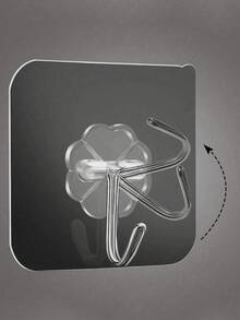 30 خطاف شفاف قوي اللصق، بدون الحاجة إلى ثقب، خطاف لا يترك آثار قابل للإزالة، قوي اللصق، شفاف، مقاوم للماء، مقاوم للصدأ، مناسب للملابس والقبعات والأواني والأحذية والإكسسوارات والأدوات المنزلية والحقائب والمطبخ والحمام وغرفة المعيشة وغرفة النوم وتعليق الحائط، رف تخزين متعدد الاستخدامات، مناسب لجدران الغرف والأبواب والخزائن