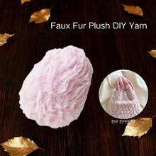 1 peça de 100 gramas de fio supermacio, colorido, grosso e fofo, para tricô e crochê, chapéu, cachecol, cobertor, bolsa