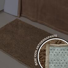 Classic Oasis Non-Slip Soft Luxury Carpet Runner For Hallway And Bedside Decoration - 摩卡棕 - 查看 3
