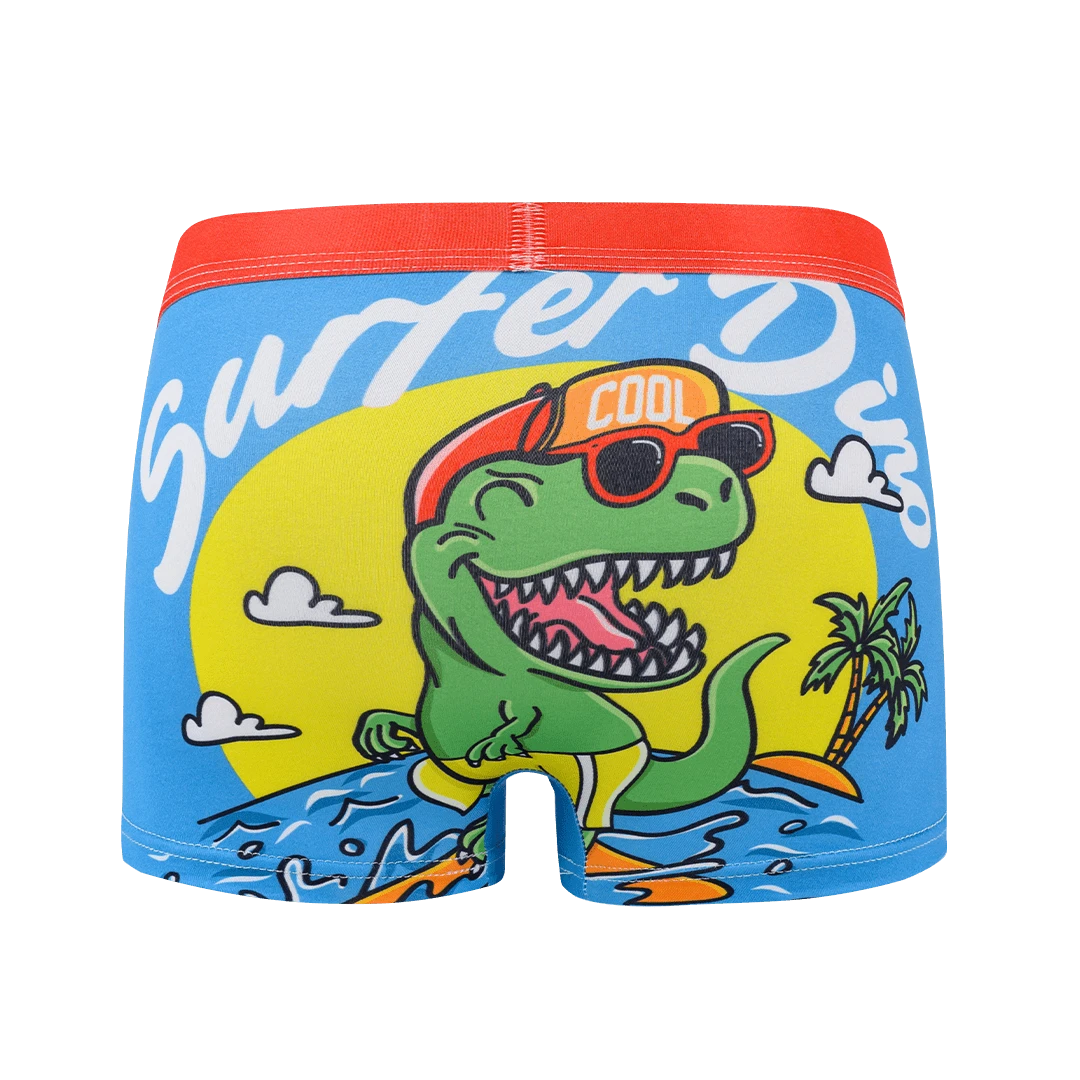 Paquetes 4 piezas calzoncillos Cómodos y suaves con estampado para niños - Multicolor - Ver 1