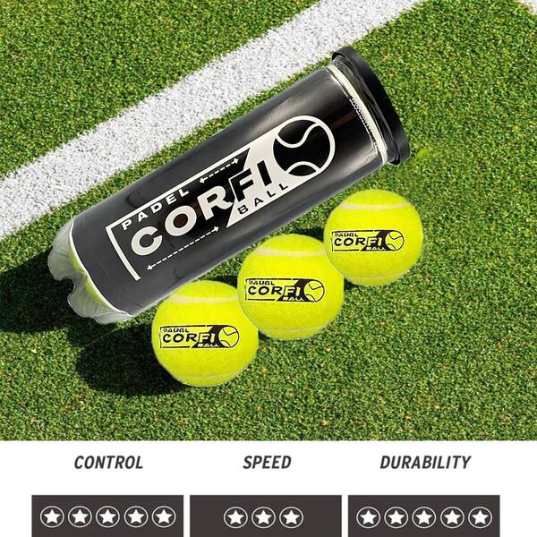 1 Set mit 3 Stücke verstärkten Gummi Cricket-Bällen, geeignet für professionelles Matchtraining, elastische Tennisbälle für Erwachsene, mit Aufbewahrungsbehälter