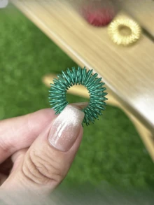 1/5/10Pcs Sensory Rings, Stress Relief Fidget Sensory, Elastic Fidget Rings, Fidget Ring For Anxiety, Stress Relief Rings, Massager For Fidget ADHD Autism, Silent Stress Reducer Ring