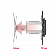TV Mounts, Stands & Turntables - Black - View 5