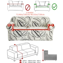 1pc Cationic Soft Plush Fabric Pet Proof Sofa Cover, Embossed Plush Jacquard Leaf Pattern, Versatile Color Options, Thick Jacquard Plush Sofa Cover Suitable For 1/2/3/4 Seat Sofas, Autumn/Winter