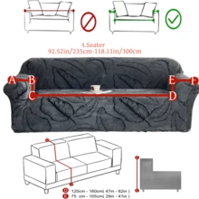 1pc Cationic Soft Plush Fabric Pet Proof Sofa Cover, Embossed Plush Jacquard Leaf Design, Multi-Color, Thick Jacquard Plush Sofa Cover Suitable For 1/2/3/4 Seat Sofa, Autumn/Winter - Multicolor - View 14