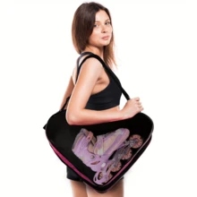 Unisex Handheld Wheeled Luggage, 3-Layer Large Capacity Skating Shoes Storage Bag, With Adjustable Shoulder Strap, Lightweight And Spacious, Suitable For Storing Ice Skates, Inline Skates And Quad Skates, Ideal Gift For Outdoor Sports And Skateboarding Enthusiasts. Shoe Bag Travel Storage Drawstring Shoe Cover Portable Dust-Proof Unisex Packing Bag, Essential For Travel, Cruise And Vacation - Multicolor - View 6