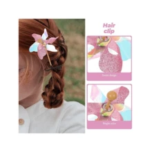 20PC WORDS Word Clips For Hair Word Sprout Pack Black White FunnySprouts Phrases Slang Rave Plur Festival EDM Concert Cute Small Hairpins Headwear Hair Accessories - ColorE - 查看 4