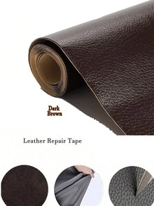 Leather Repair Patch, Leather Repair Kit, Self Adhesive Leather Repair Tape For Couches, Car Seat, Sofas, Computer Chair, Furniture, Handbags, Drivers Seats, Car Boat Seats Couch Chairs Shoes Handbags Jackets First Aid Patch Fix Tear Kit, Vinyl Chairs(20*30CM*2,50*137CM*1,35*137CM*120*137*1,60*25*1) - Black - View 8