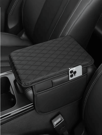 Comfortable Skin-Friendly New Car Armrest Pad, Armrest Protector, Car Armrest Storage Organizer, Scratch-Resistant And Durable, Suitable For All Seasons, Enhances Comfort And Organization, Universal Car Accessories, Unisex