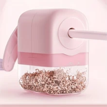 1pc Fashionable Manual Pencil Sharpener - Durable ABS Plastic Material, Essential For Students, Homes, Offices And Artists, Birthday Gift, Multifunctional Creative Pencil Sharpener, Sturdy Structure, Battery-Free, Fun Stationery, Professional-Grade Pencil Sharpener - Suitable As School Supplies And Gifts - Multicolor - View 7