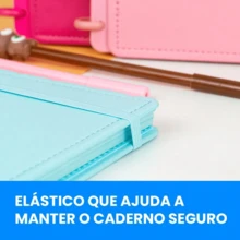 Smart Notebook A5 / B5 / A4 With Removable Discs 80 Sheets - Blue, Pink, Light Pink, Green, Lilac And Black - 紫丁香 - 查看 4