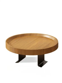 1 件简约可移动小咖啡桌，现代可调节沙发扶手托盘边桌，木制迷你茶几 - 彩色 - 查看 15