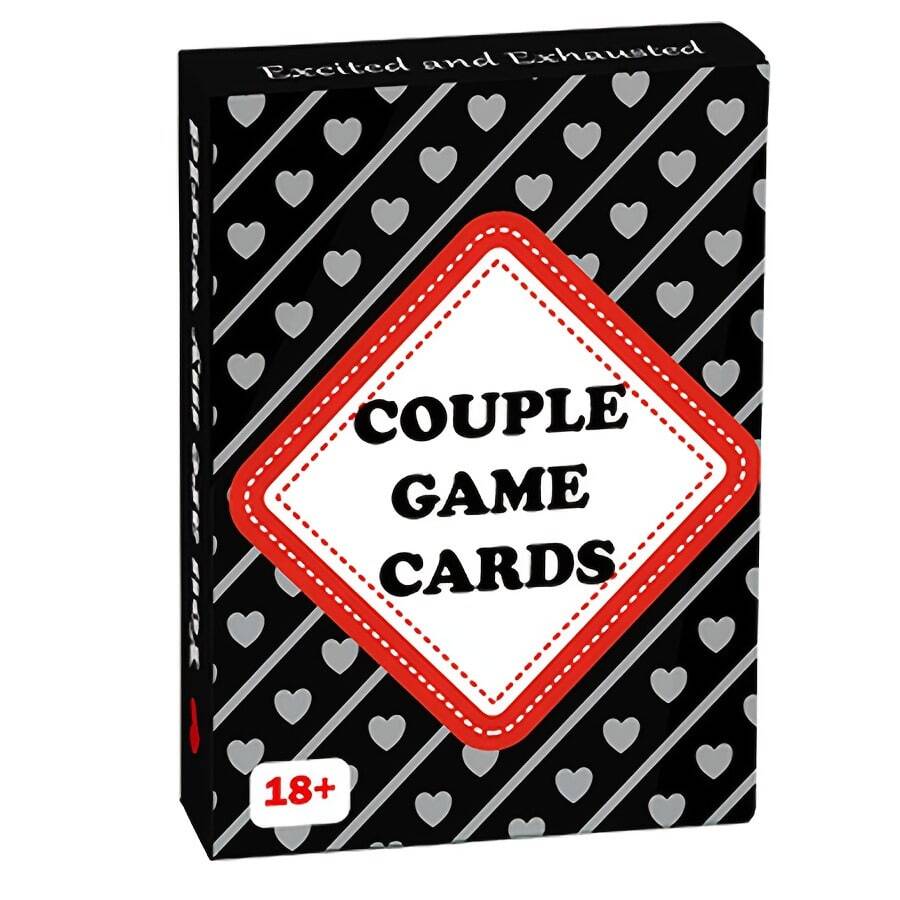 Couples Date Party Classic Romantic Fun Creative Adult Board Game Cards, Fun Challenge Interactive Cards, Open Fun Night Game, Halloween, Christmas, Valentine's Day Party Gift Party Game - Multicolor - View 1