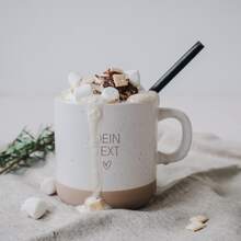 Personalized Ceramic Mug With Your Text, Stoneware Mug With Custom Engraving And Unglazed Base, Individual Coffee Mug Made Of Porcelain Stoneware, Unique Handmade Gift Mug For Teachers And Personalized Coffee Drinkware - Mug - View 10