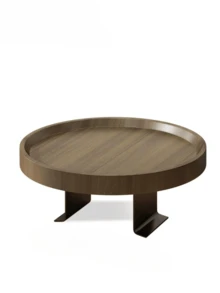 1 件简约可移动小咖啡桌，现代可调节沙发扶手托盘边桌，木制迷你茶几 - 彩色 - 查看 10