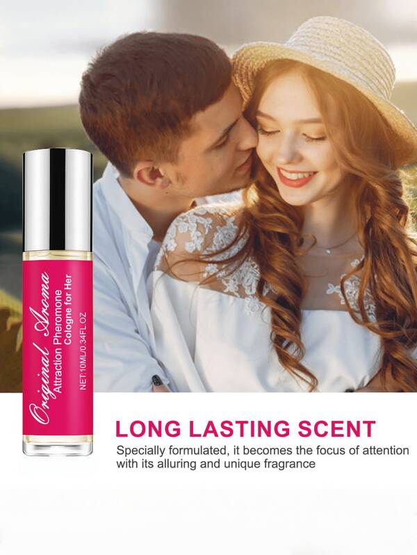 10ml Vanilla Coconut Pheromone Fragrance Oil Roll-On, Portable, Suitable For Daily Work, Dates, Gifts For Friends, Christmas