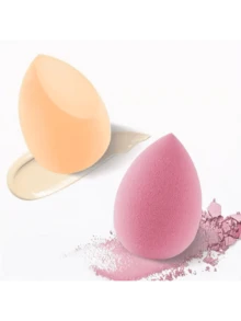 4 Piece Hydrophilic Non - Latex Makeup Sponge Set: Expandable & Easy To Use,Cheap,Valentine's Day,Cheap Items,Travel,Travel Essential,Room Decor,Valentine's Gift,Cheap Stuff,Room,1 Dollar Items,Vacation Essentials,Gifts For Women,Bedroom,Valentine,99 Cent - Pink - View 3