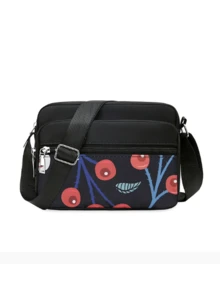 Solid Color Small Shoulder Bag, Multi Compartment Square Messenger Bag Commuting Fanny Pack, Versatile Mobile Coin Purse Retro Crossbody Bag, Lightweight Mini Satchel Purse Casual All-Match Storage Bags For Outdoor Travel