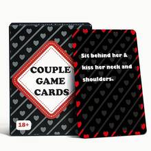 Couples Date Party Classic Romantic Fun Creative Adult Board Game Cards, Fun Challenge Interactive Cards, Open Fun Night Game, Halloween, Christmas, Valentine's Day Party Gift Party Game - Multicolor - View 3