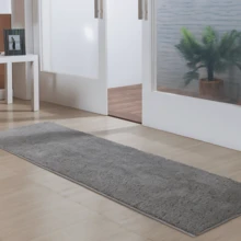 Classic Oasis Non-Slip Soft Luxury Carpet Runner For Hallway And Bedside Decoration - 灰色 - 查看 9