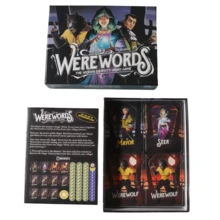 Werewolf Deduction Game, Card Game, Interactive Board Game, Deduction Game, Suitable As A Gift, 3-10 Players Party, Suitable For Halloween, Christmas