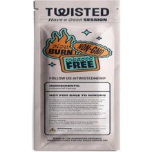 Twisted Hemp Wraps Natural Cigarette Rolling Papers Display | 4 Wraps Per Sleeve | Pack Of 15 | 60 Wraps Total - ColorD - 查看 4