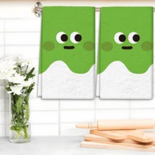 Zestaw 2/4 szt., ściereczki kuchenne, urocze, superchłonne ściereczki z mikrofibry z nadrukiem, ściereczki kuchenne do gotowania i pieczenia, ściereczki do naczyń, ściereczki do czyszczenia, ręczniki do rąk, bardzo miękkie i chłonne, wystrój kuchni, prezenty dla sąsiadów, matek, urodziny, parapetówka dla przyjaciół, niezbędne artykuły kuchenne, artykuły codziennego użytku - Wielokolorowe - Zobacz 9