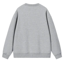 Customized "Most Beautiful Photo" Personalized Print Men's Crew Neck Sweatshirt, Family Theme, Warm Christmas Gift From Wife And Kids To Husband And Father, Also Perfect Anniversary And Valentine's Day Gift, Long Sleeve Top - Grey - View 4